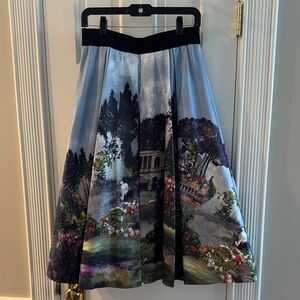 Alice and Olivia garden scene skirt